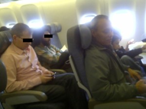 Sneakily taken prior to take-off from Toronto