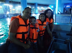 Floating in the shark tank