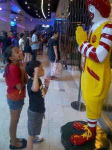 Taken in the first month of our arrival in Bangkok